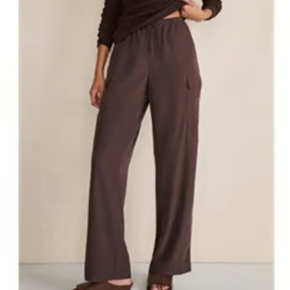 Haven Well Within Talbots Cargo Drawstring Tencel… - image 1